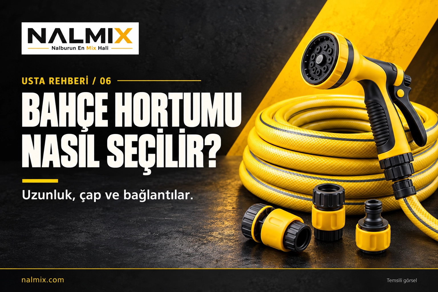 Bahçe Hortumu Seçimi: Uzunluk, Çap ve Bağlantılar