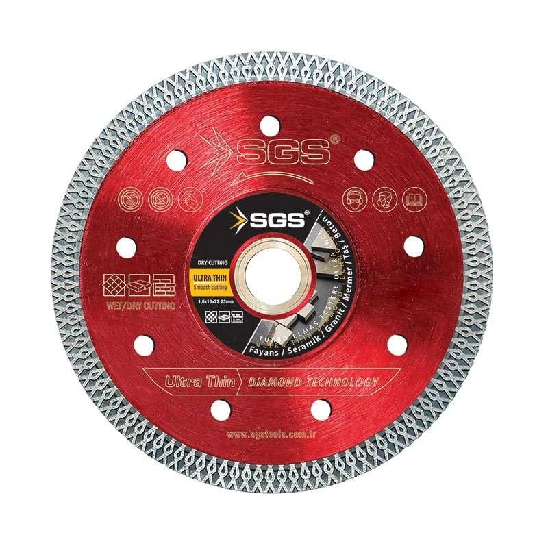 SGS Turbo Elmas Testere Ultra Hassas 125 mm