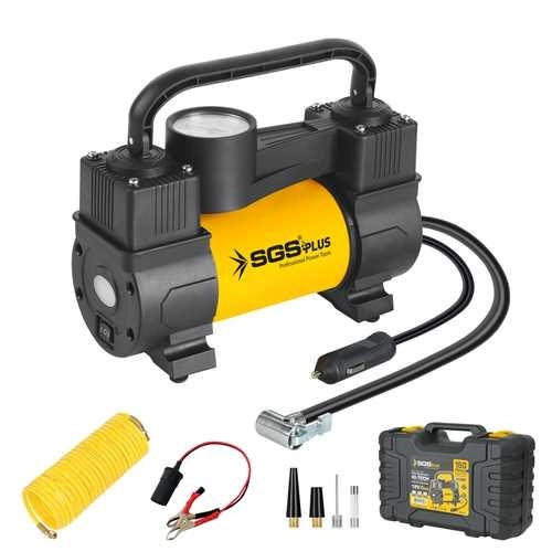 SGS Araç Hava Kompresörü 12 V 150 PSI Basınç Göstergeli