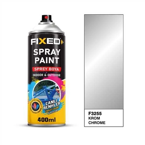 Fixed Sprey Boya Krom Efekt 400 ML