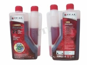 HYUNDAİ ITAL Supermix 2 Zamanlı Motor Yağı 1 L Kırmızı