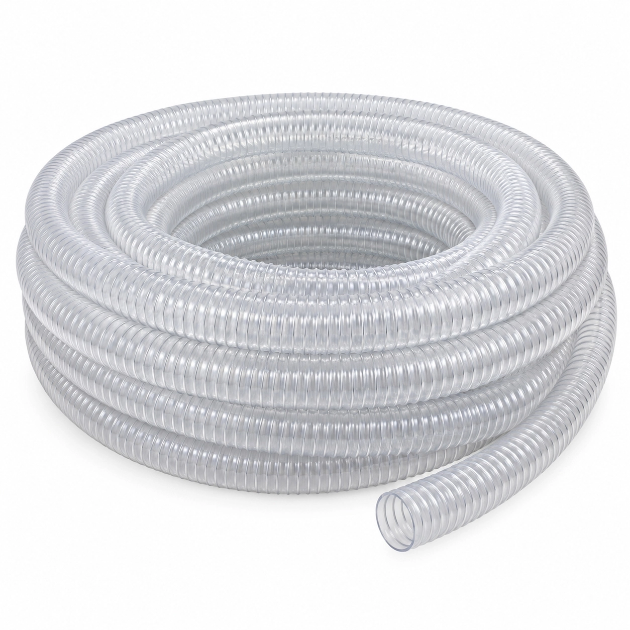 SGS Şeffaf Lavabo ve Sifon Spiral Hortum 1 1/4 İnç
