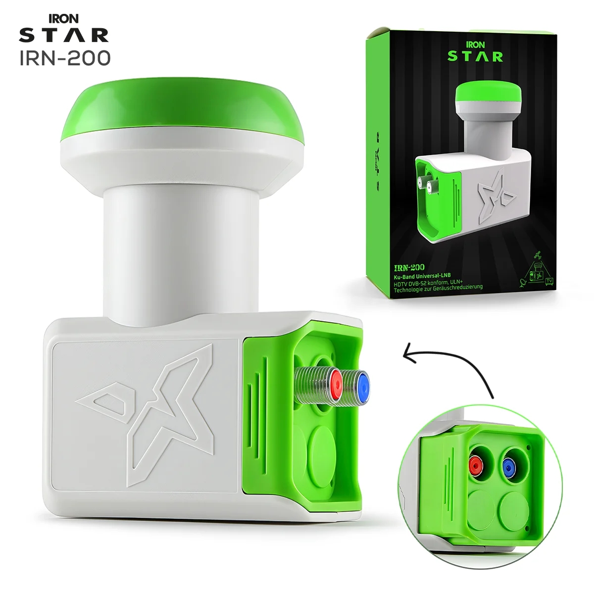 IRONSTAR UNIVERSAL A KALİTE TWIN ÇİFTLİ LNB