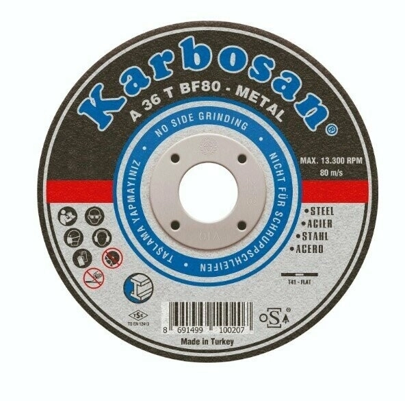 KARBOSAN METAL KESME TAŞI 230X3X22 MM KARBOSAN-910050