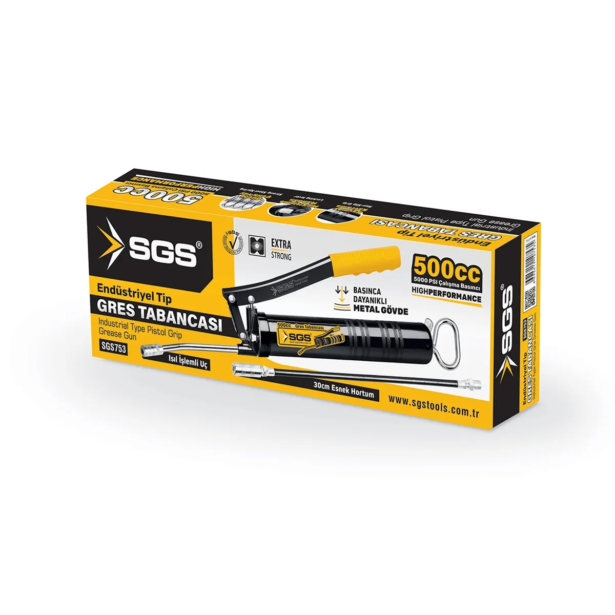 SGS Endüstriyel Gres Pompası 500 cc