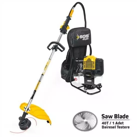 SGS Motorlu Tırpan Sırt Tipi 52 CC 1,6 kW | Nalmix