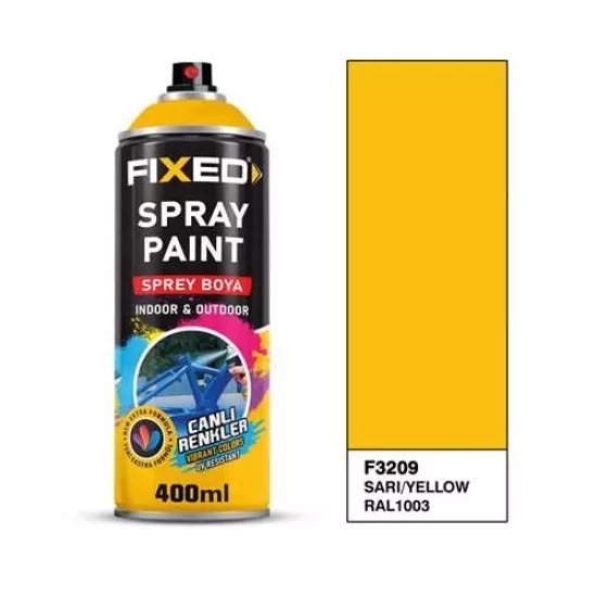 Fixed Sprey Boya Taksi Sarı RAL1003 400 ML