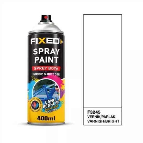Fixed Sprey Vernik Parlak Akrilik 400 ML