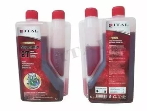 HYUNDAİ ITAL Supermix 2 Zamanlı Motor Yağı 1 L Kırmızı