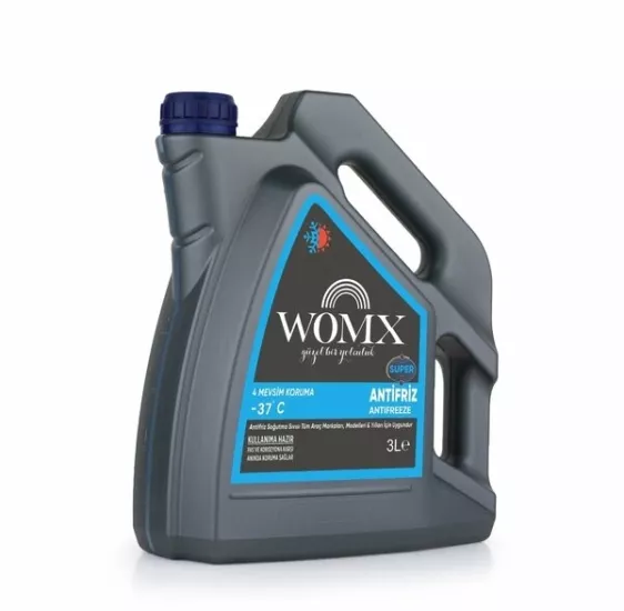 WOMX -37 Süper Mavi Antifriz 3 Litre | NALMİX
