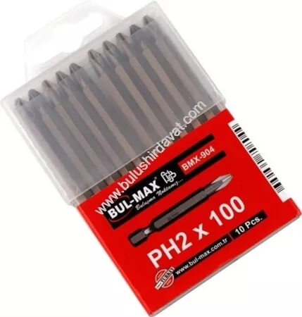 BUL-MAX PH2X100 MM S2 BİTS UÇ BMX-904 | NALMİX