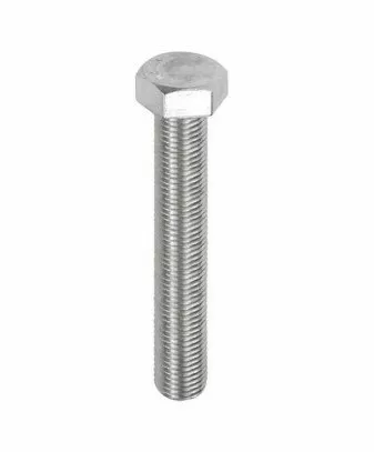 8.8 Kalite Beyaz Çelik Cıvata M10x40 mm | Nalmix